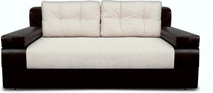 Диван-кровать Амстердам Мини Люкс, 150х195, еврокнижка, велюр, черный