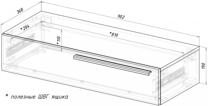Тумба ТБ-16 Айрон, белый