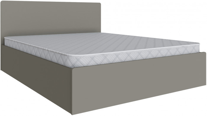 Кровать 160х200 Мадрид с настилом ДСП (МД-1), Мокко