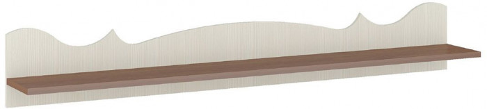 Латте 90-01 Полка Бодега Светлый / Орех Донской