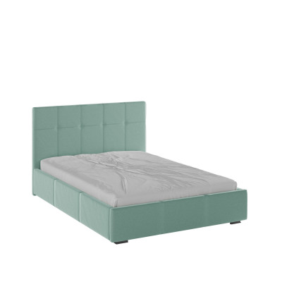 Рио Кровать интерьерная 140 мятный квадрат, ПМ