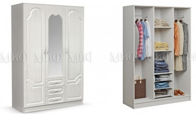 Гармония Шкаф 3-х створчатый