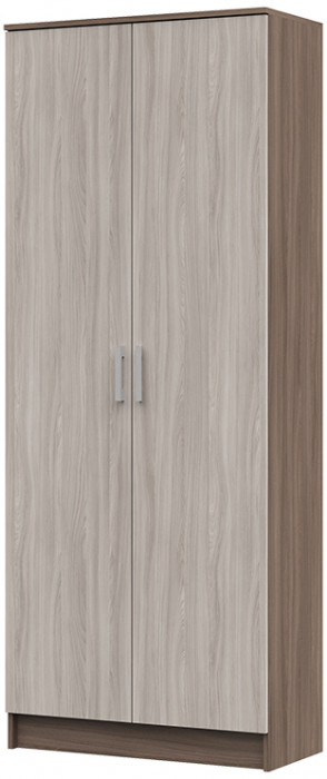 ШК-204 Машенька ЛДСП шкаф комби (800*2020*380) шимо темный/шимо светлый