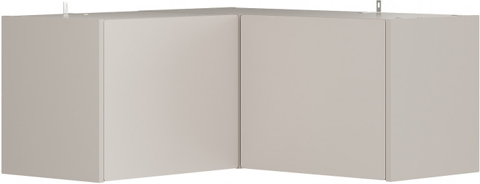 Шкаф угловой "Пандора" ШКУ-07 Кашемир/Айриш МФ03 с антресолью