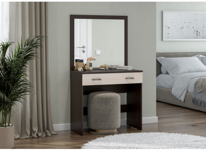 Стол туалетный Ронда СТ-01, венге/дуб белфорд