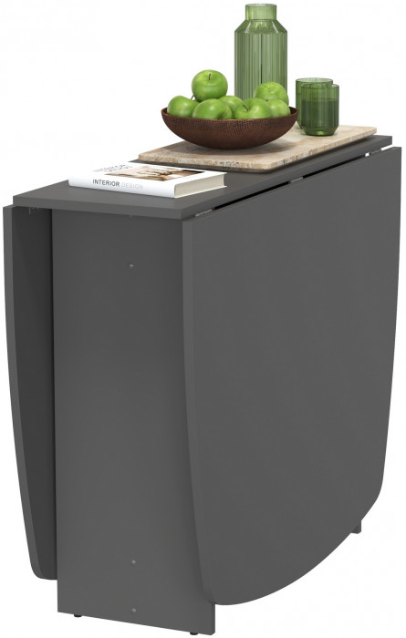 Стол-книжка раскладной 1-65М1граф, графит