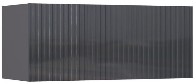 Оливия Тумба навесная №1 (Белый, Белый глянец)