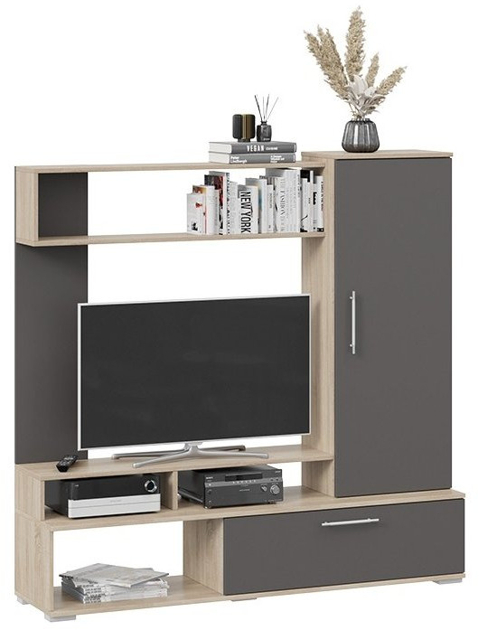 Набор мебели для общей комнаты Сиена (Дуб Сонома/Графит серый)