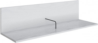 Полка навесная (открытая) Мадрид ПНО-2 (1,1) белый