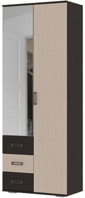 Гостиная ЯНА ШК 751 шкаф 2-х ств. венге/дуб белфорт