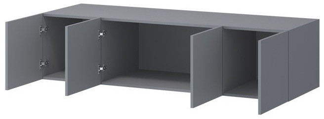 Антресоль Бастион ЛДСП 1,6 (Белый древесный)