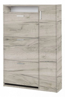 Обувница ШК-3 Дуб Крафт серый