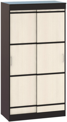 Сакура Шкаф-купе 1140, венге/дуб лоредо