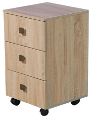 Набор мебели для детской "Лондон" - Дуб сонома/Капучино светлый