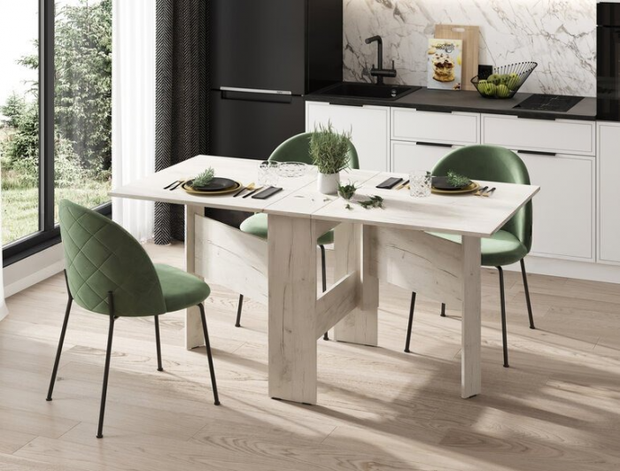 Стол-книжка Дуб крафт белый