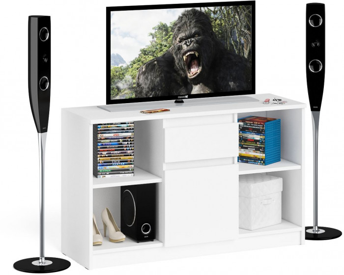 Мори Тумба ТВ МТВ1204.1, белый