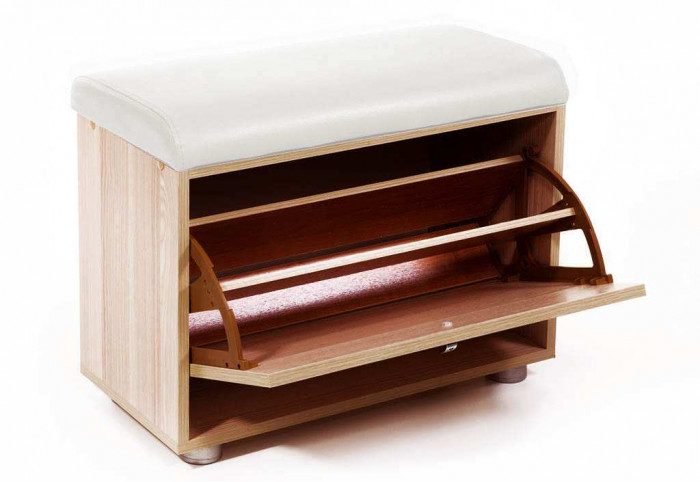 Обувница МС-1 дуб сонома/милк