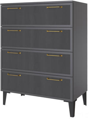 Толедо Комод ТК-20 графит серый