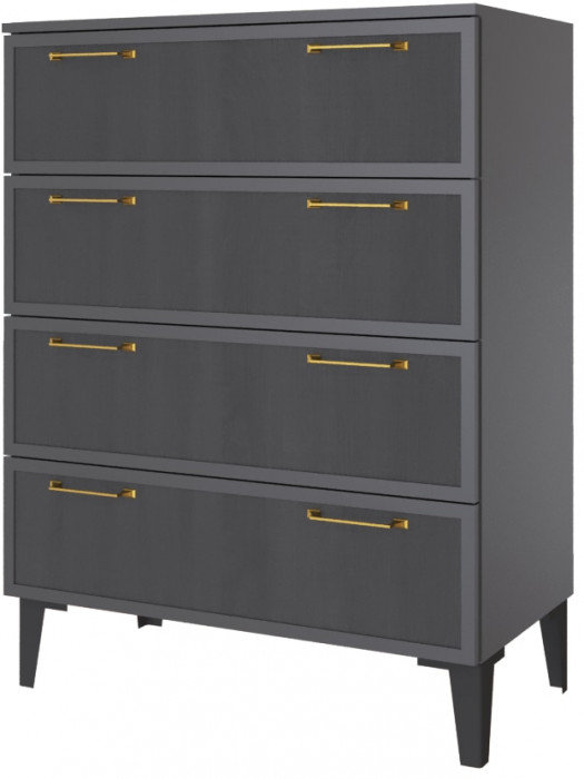 Толедо Комод ТК-20 графит серый