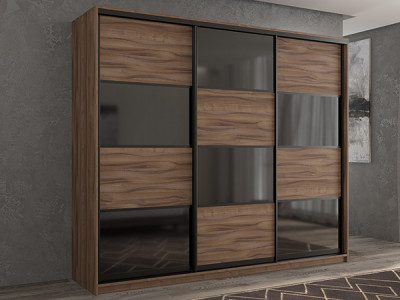 Шкаф-купе Кааппи 13 Орех Тьеполло 210х60х230 см