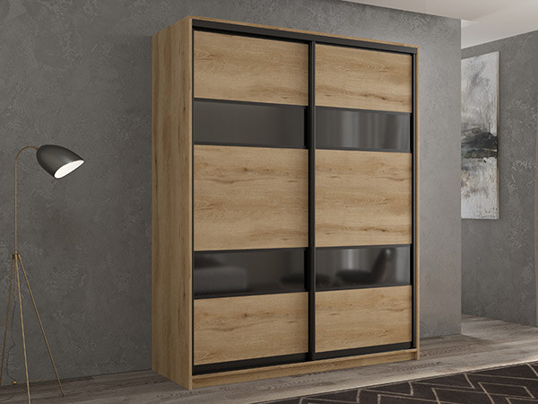 Шкаф-купе Кааппи 7 Эвок Прибрежный 120х45х230 см