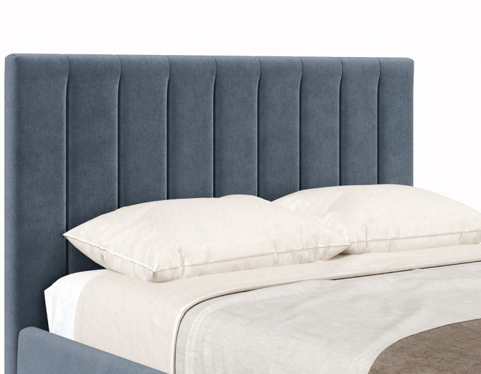 Кровать с подъёмным механизмом 1800 Верона, темно-серый