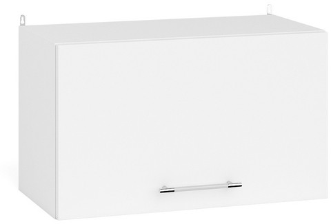 Кухня Мебель--24 ШВГ600 Шкаф горизонтальный 60 см., корпус белый/фасад ДСП белый