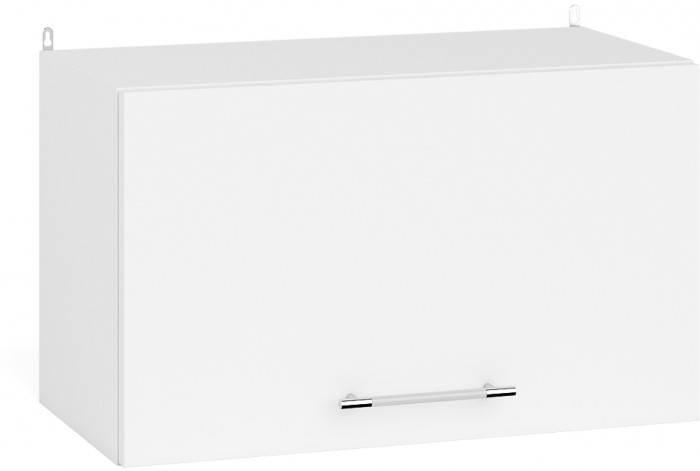 Кухня Мебель--24 ШВГ600 Шкаф горизонтальный 60 см., корпус белый/фасад ДСП белый
