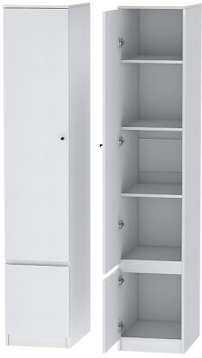 Кэт-1 Пенал, Белый/Белый