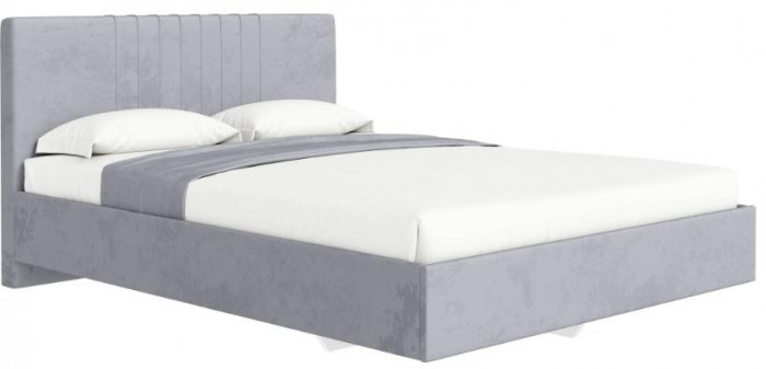 Кровать с латами Соло 180*200, Серый