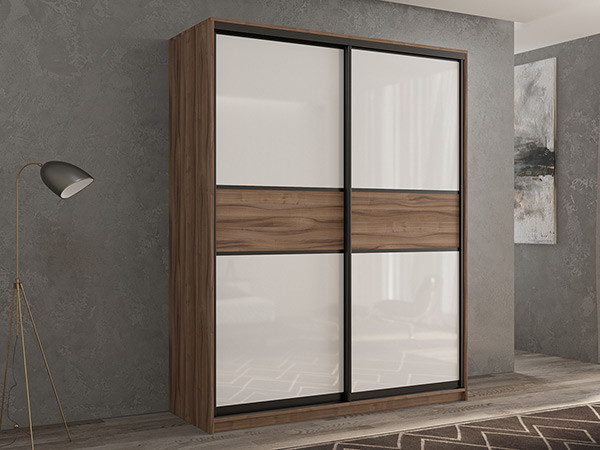 Шкаф-купе Кааппи 11 Орех Тьеполло 120х45х230 см