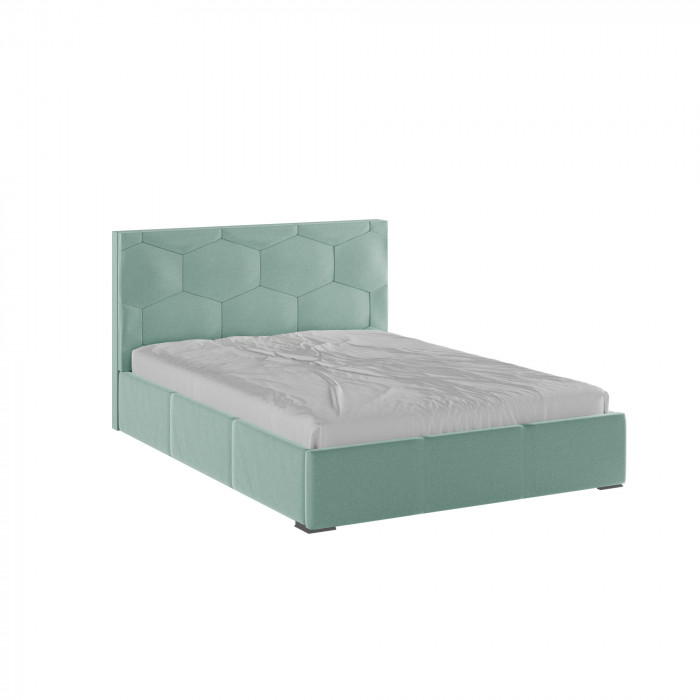 Манука Кровать интерьерная 140 мятный, ПМ