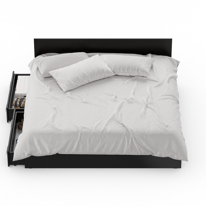 Стандарт Кровать с ящиками 1800, венге