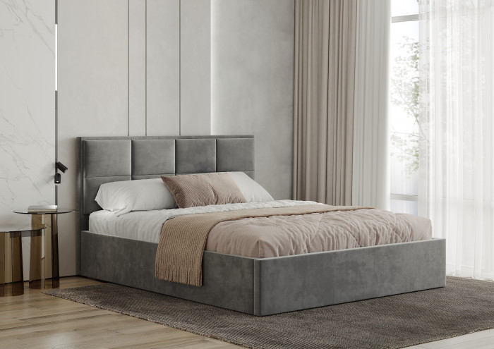 Кровать 160х200 с подъемным механизмом Линда КР-16, Хром