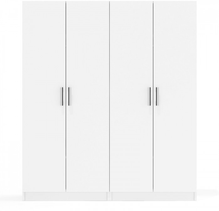 Два Шкафа С-МД-СК9Ш к компьютерному столу С-МД-СК9, цвет белый шагрень, ШхГхВ 140х45х160 см.