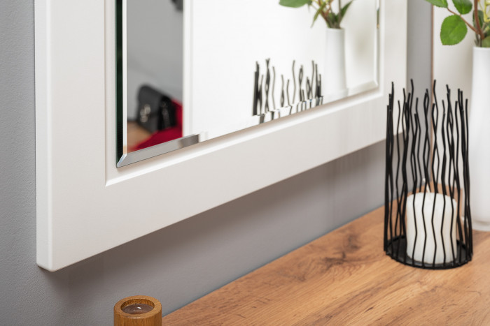 Остин Прихожая 52, белый шагрень/дуб крафт золотой