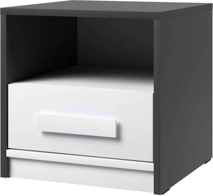 Кэнди Тумба КТ-1 графит/белый