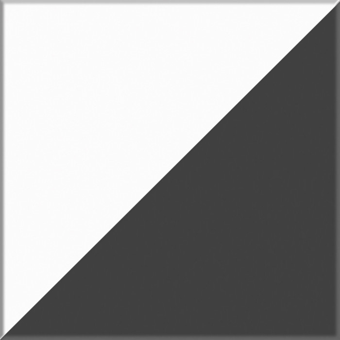 Мори компьютерный стол МС-1 левый + Комод МК700.5, графит/белый