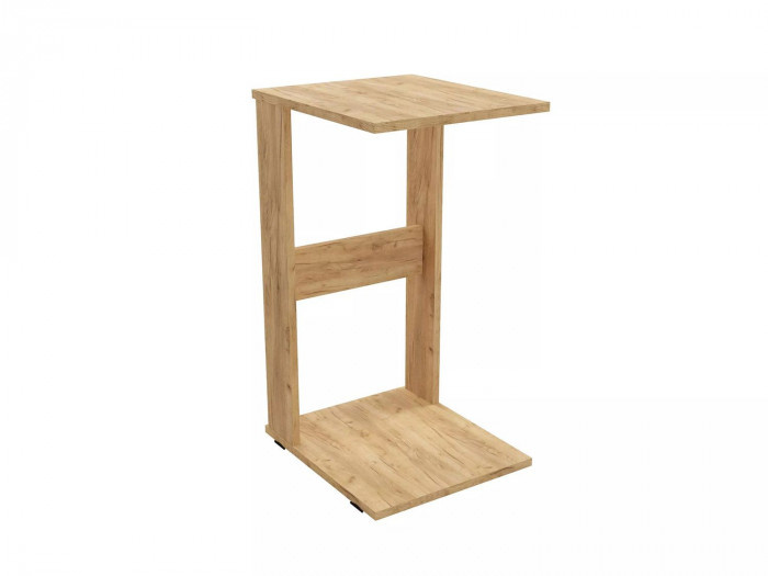 НМ 011.68 Стол журнальный Flint Дуб Крафт золотой