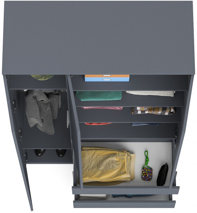 Мори Шкаф МШ1200.1, графит