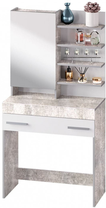 "Инстайл" СТ-01 бетон/белый