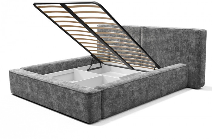 Кровать с подъемным механизмом Релакс КР-20 (1,6м), Грифельный