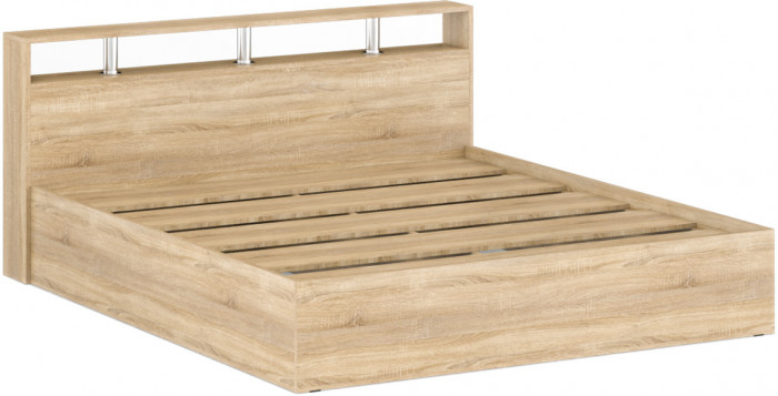 Камелия Кровать 1800, дуб сонома