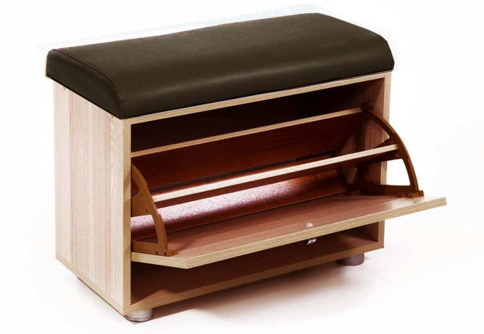 Обувница МС-1 дуб сонома/умбер