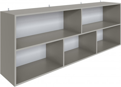Полка навесная (открытая) Мадрид ПНО-2 (1,8) кашемир