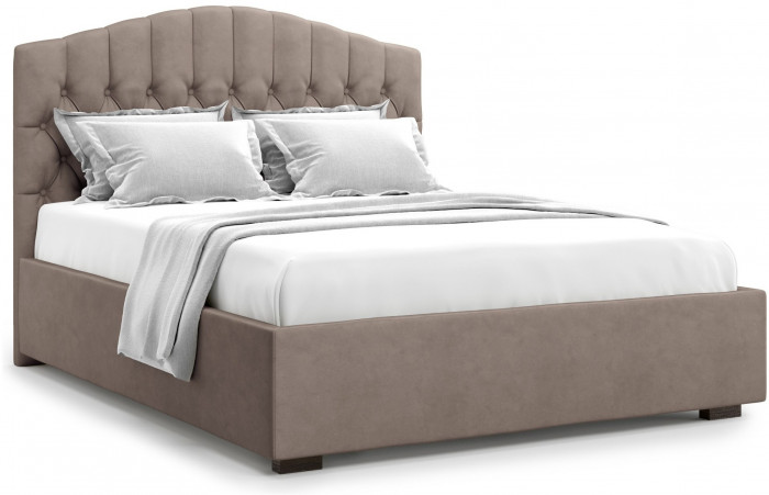 Кровать Lugano 140 с подъемным механизмом, Velutto 22