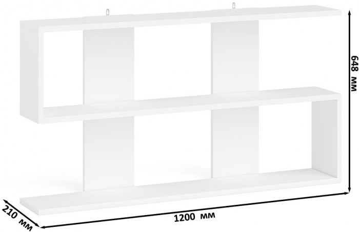 Мори компьютерный стол МС-16 левый + Комод МК800.1 + Полка 1200, белый