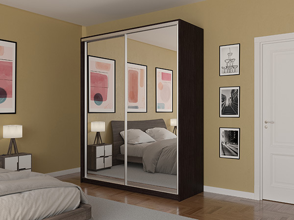 Шкаф-купе Лаурус 1 Венге 180х58х220 см