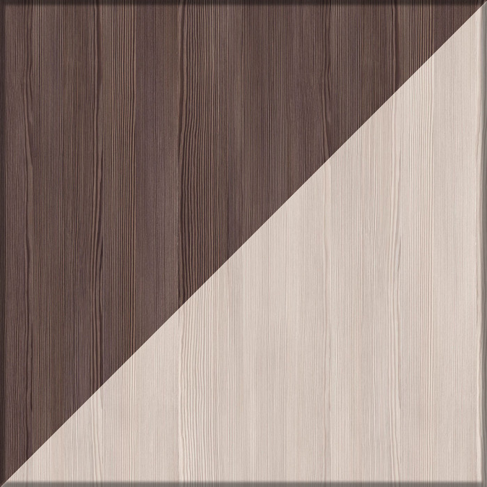 Два стола рабочих 6-0606 Сигма + два кресла 103 чёрных, бодега тёмный/бодега светлый