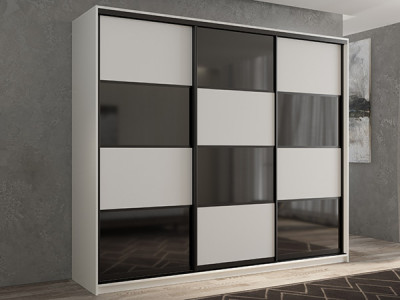 Шкаф-купе Кааппи 13 Белый Бриллиант 180х45х230 см